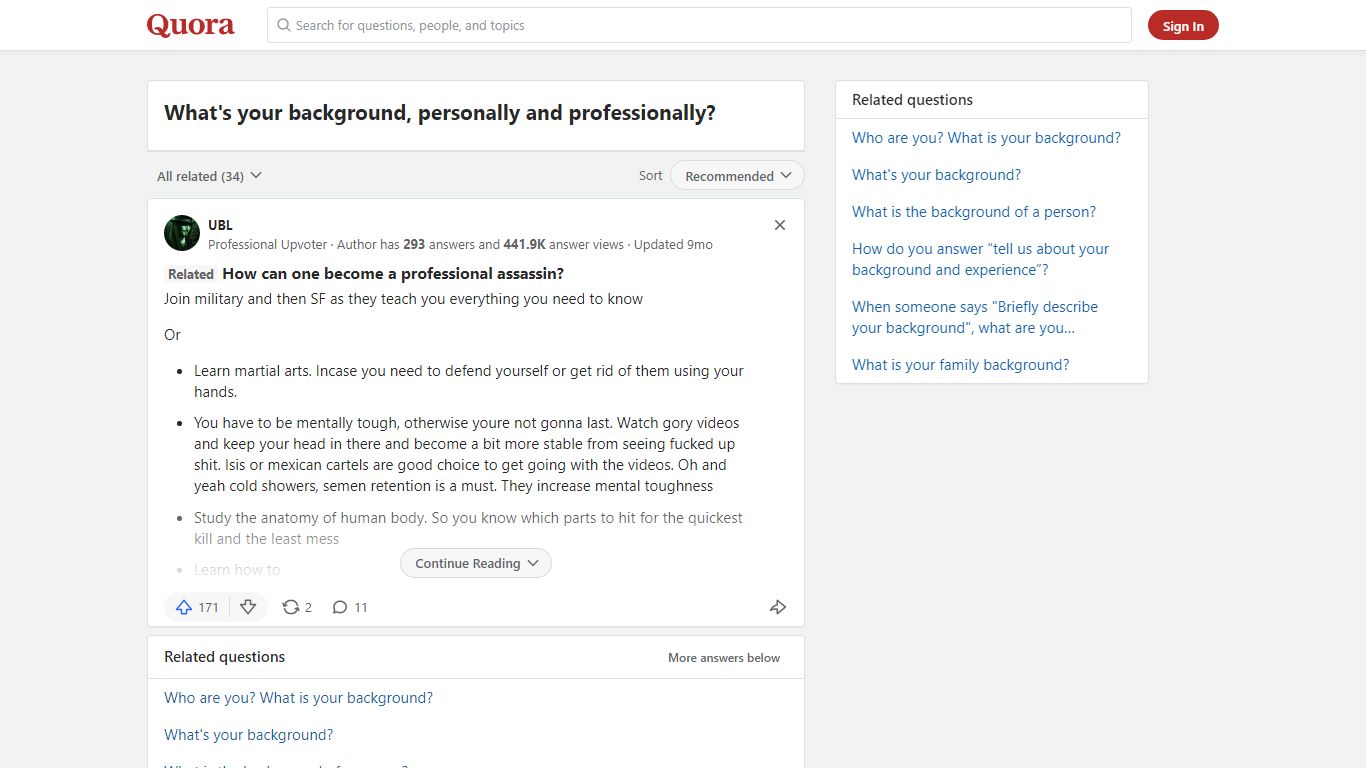What's your background, personally and professionally? - Quora
